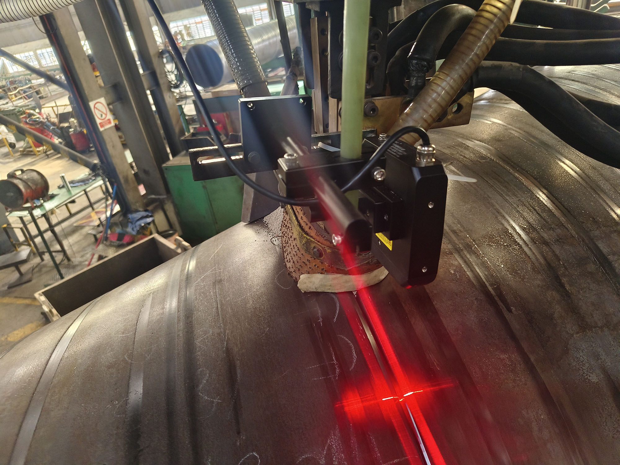 海外客戶案例：螺旋管焊接的智能跟蹤解決方案