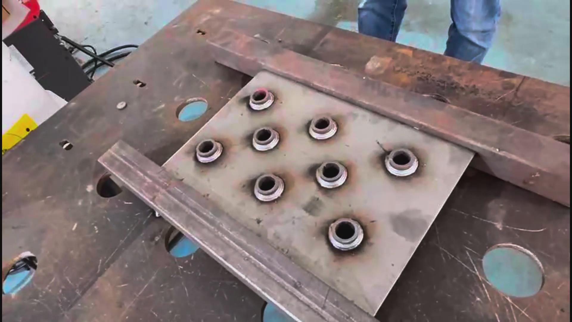 創(chuàng)想智控焊縫激光跟蹤系統(tǒng)在管板免示教焊接的應(yīng)用