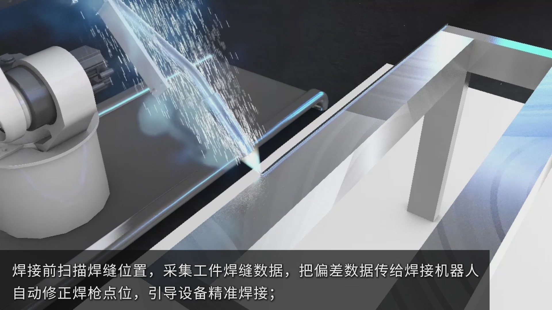 激光焊縫跟蹤系統(tǒng)助力方管焊接自動(dòng)化，實(shí)現(xiàn)智能掃描與高精度焊接